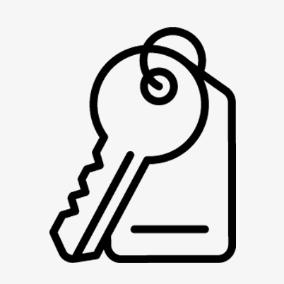 Icono llave llavero 2